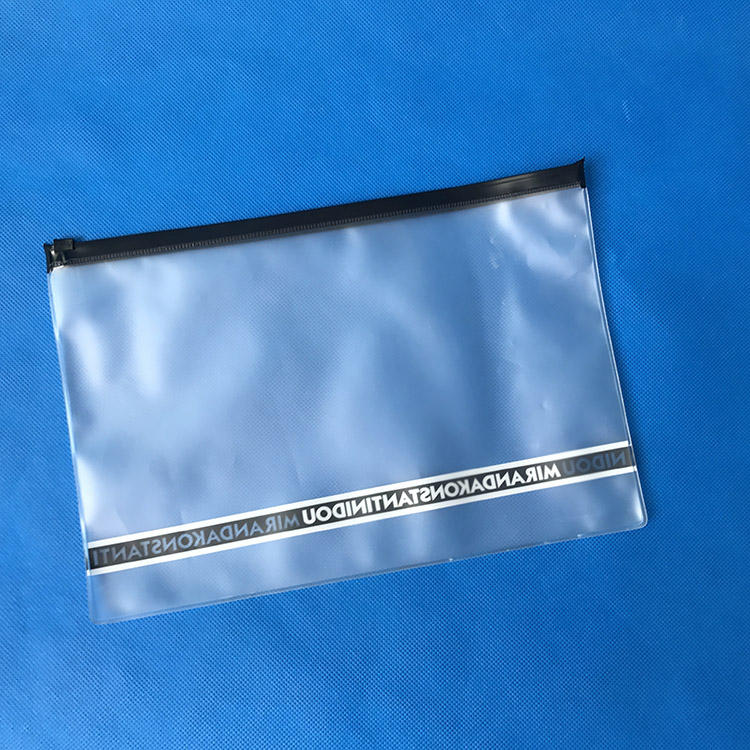 Frosted EVA zipper pouch